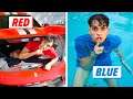 HIDE and SEEK IN YOUR COLOR! | Lucas and Marcus