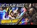 lvl 72 "SAUCY" Flak Build| Take no Prisoners, Eradicate All in Borderlands 3 (Mayhem 11 Flak Build)