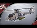 Minecraft: Modern AH-1Z "Viper" | Attack Helicopter Tutorial (In-Flight + Landed Version)