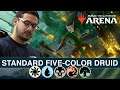MTG Arena: Standard 2022 Five-Color Druid with Ali Aintrazi [Bo1 Format]