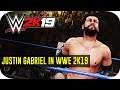 WWE 2K19 - Justin Gabriel Entrance, Signature, Finisher & Victory Scene! (2019)