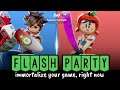 FLASH PARTY BATTLE GAMEPLAY
