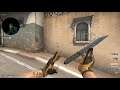 CS:GO Item Paracord Knife Vanilla Motion Animation with Driver Gloves Overtake