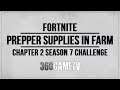 Place Prepper Supplies in Hayseed's Farm - Legendary Weekly Challenge Fortnite Chapter 2 Season 7