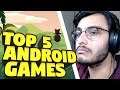 TOP 5 ANDROID ACTION GAMES | RAWKNEE