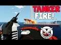 Oil Tanker Fire Rescue!  -  Stormworks Gameplay