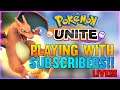 Pokemon Unite With Subscribers Only | #pokemonunitelive