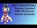 Cap's Recap! (February 2020 Channel Update)