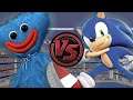 SONIC vs HUGGY WUGGY! (Poppy Playtime vs Sonic The Hedgehog Song) | CARTOON RAP ATTACK!
