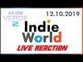 Indie World Showcase 12.10.2019 Live Reaction!