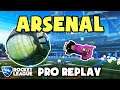 Arsenal Pro Ranked 2v2 POV #113 - Rocket League Replays