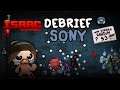Debrief Sony - Isaac Repentance (Tainted Random Streak)