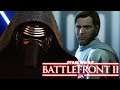 General Obi Wan vs Kylo Ren Rise of Skywalker! Star Wars Battlefront 2