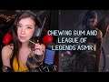 CHEWING GUM AND ARCANE LEAGUE OF LEGENDS ASMR ADC - JINX (Clicking + Typing)