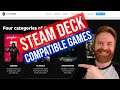 See what games are compatible with the Steam Deck