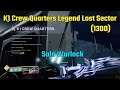 Destiny 2: K1 Crew Quarters Legend Lost Sector (1300) Solo Warlock