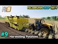 FS19 - Potatoes Harvesting, Fertilizing Field Contracts - Felsbrunn Map - FS19 PC Gameplay #9