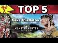 My TOP 5 Ways To Improve Monster Hunter World/Iceborne! 🛠️