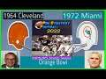 Pro Strategy Football 2022 - 1964 Cleveland Browns vs 1972 Miami Dolphins