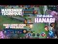 GRIND TO TOP 1 GLOBAL! HANABI MAXIMUS ZYR  - TECHNIQUE | Mobile Legends Bang Bang