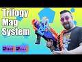 Trilogy Mag System Mod Your Nerf Trilogy to Take a Five Shell Mag #drflux #2shot2sday #nerf #shotgun