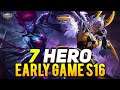 7 HERO EARLY GAME SEASON 16 | Mobile Legends Indonesia