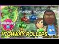 Wii Party U - Highway Rollers (Master Com) Jackie vs William vs Rie vs Jeff | AlexGamingTV