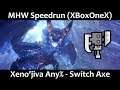MHW Any% Speedrun - Switch Axe (XBox One X)