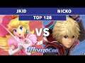 Momocon 2019 Jkid (Peach) vs Demise | Nicko (Shulk) Top 128 Winners - Smash Ultimate