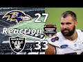 IT'S ONLY WEEK 1 AND I'M LIKE THIS...(RANT) | Ravens 27 Raiders 33 (OT) | Week 1 Postgame Reaction