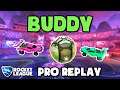 Buddy Pro Ranked 2v2 POV #61 - Rocket League Replays