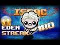 Laser game 🔥 Eden streak #10 💀 The binding of isaac afterbirth+