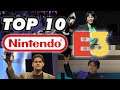 Top 10 Melhores Momentos da Nintendo na E3 || Top10 E3 anúncios de 1996 a 2019