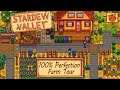 Stardew Valley 100% Perfection Farm Tour Standard Layout