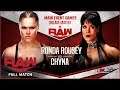 FULL MATCH - Ronda Rousey vs. Chyna - MEGA FIGHT : RAW