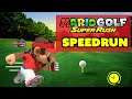 Mario Golf: Super Rush - Rookie Course Speedrun [6:49] IL WR