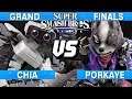Smash Ultimate Tournament Grand Finals - Chia (ROB) vs Porkaye (Wolf) - S@LT 195
