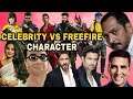 Filmy celebrity Vs Freefire charecter | Funny video | not to laugh challenge