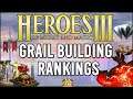 Heroes 3: Grail Building Rankings (Worst to Best)