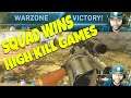 Intense Squad Wins | High Kill Games Warzone Battle Royale