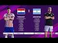 PES 2020 Master League Season 2 | Paraguay vs Argentina PC Game play | FIFA World cup Qualifier