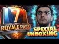 PUBG MOBILE LIVE: SPECIAL UNBOXING | PMSC 2019 | SEASON 7 ROYAL PASS RANK PUSH | NEW UPDATE