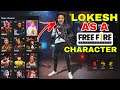 Lokesh Gamer As A Free Fire New Character Confirm 😲 || Lokesh Gamer Funny Moments || Lokesh Gamer