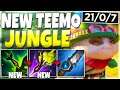 Riot Turned Teemo Into a JUNGLER.. And It's INSANELY OP - League of Legends