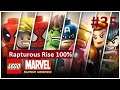 Lego Marvel Super Heroes Platinum Walkthrough #35 Rapturous Rise 100%