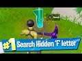 Search hidden 'F' found in the New World Loading Screen - Fortnite Battle Royale