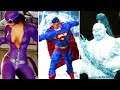 All Characters Frozen by Sub-Zero in Mortal Kombat Games