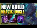HOW TO PLAY KHA'ZIX JUNGLE WITH MY NEW "PURPLE" BUILD! - Best Build/Runes S+ Guide League of Legends