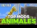 MEJORES MODS de ANIMALES para Minecraft 1.16.5 | ModPack Review