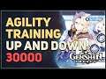 Agility Training Up and Down Genshin Impact (30000 Gold)